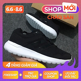 Giày Thể Thao Sneaker Nam Nữ (Đen Sọc Đen)