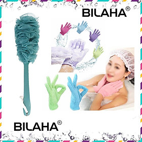 Mua Combo Cây Chà Lưng Tẩy Tế Bào Chết Massage Body + Găng Tay Tắm Tẩy Da Chết Mát Xa Toàn Thân (Có Hàng Sẵn) - MASA1048