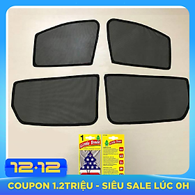 Bộ rèm che nắng ô tô nam châm theo xe MAZDA CX5 - Hàng Chính Hãng - Quà tặng cây thông thơm treo xe