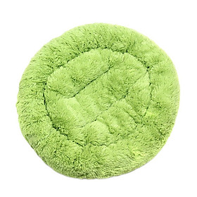 Round Pet Sleeping Comfortable Washable Nest For Cat Dogs Small Kitten Grey