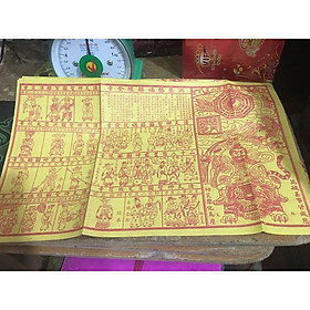 Mua Một xấp giấy cúng xả xui ( bạc cải ) trong thờ cúng