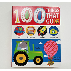Hình ảnh Review sách 100 Things That Go - 100 Từ Đầu Tiên Về Các Phương Tiện Giao Thông