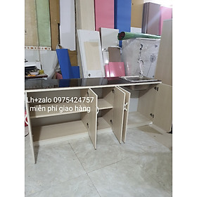 Mua Tủ bếp sẵn bồn mặt gạch nhựa đài loan