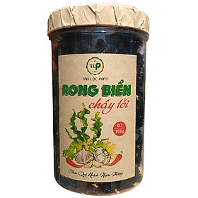 Rong Biển Sấy Tỏi Ớt Thương Hiệu Tân Lộc Phát - Hũ 100G