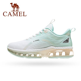 Giày thể thao CAMEL giày chạy bộ nam nữ 2023 xuân hè mới giày đệm khí chống sốc bề mặt lưới thoáng khí chống trượt giày chạy bộ nữ thông thường