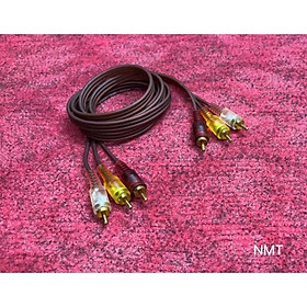 Mua Dây cáp AV/RCA 3 ra 3 nâu 1.5m lõi đồng