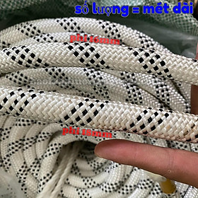 Mua Dây dù tết cường lực  dây thừng chịu lực dùng cho thợ sơn thợ lau kính (phi 14 16 18mm)
