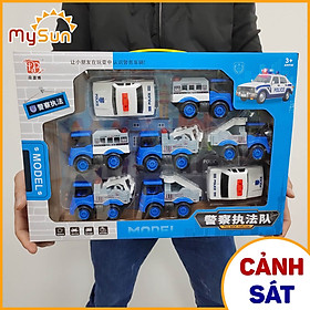 Mô hình xe cứu hỏa đồ chơi bộ xe ô tô cứu hỏa xe phun nước xe thang xe bồn chở nước chữa cháy đồ chơi cho bé