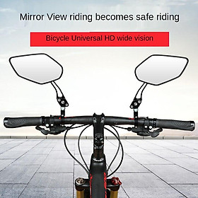 Gương chiếu hậu xe máy xoay 360 độ 22mm