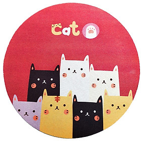 Miếng lót chuột hình tròn kích thước 20x20cm siêu dễ thương Yorn - Hàng chính hãng