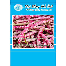 3g Hạt Giống Đậu Cove - Bụi Vân Đỏ Taylor (Phaseolus vulgaris)