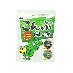 Bột nêm Dashi tảo bẹ Kombu Shimaya 140g .