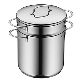 Mua Bộ nồi luộc mỳ ống và xửng hấp Inox 304 Mini Pasta 18cm dung tích 3 lít