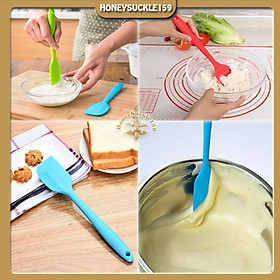 Mua Cây Vét Bột Trộn Bột  Nhào Bột Spatula Silicon Đúc 28cm Mầu Ngẫu Nhiên