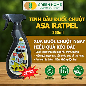 Mua Tinh Dầu Xua Đuổi Chuột Greenhome  ASA Rapel  Chai 350ml  Thảo Mộc  An Toàn Cho Người Và Vật Nuôi