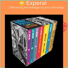 Hình ảnh Sách - Harry Potter Boxed Set: The Complete Collection (Adult Paperback) by J.K. Rowling (UK edition, paperback)