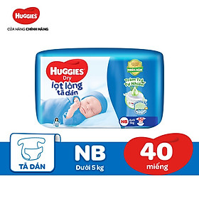 Tã dán sơ sinh Huggies Diapers New Born NB40