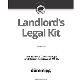 Sách ngoại văn: Landlord's Legal Kit For Dummies - Fahasa