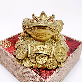 Tượng Thiềm Thừ Bằng Đồng Kim Tiền Jewelry - Mang Tài Lộc Vào Ngôi Nhà Bạn - Gia Tặng Vượng Khí Cho Gia Chủ