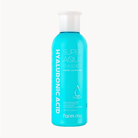 Sữa dưỡng da Hyaluronic acid _ Farmstay Hyaluronic Acid Super Aqua Emulsion