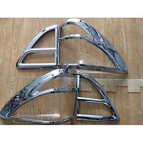 Ốp Viền Đèn Pha, Hậu Mạ Crom Dành Cho Xe Ô Tô Mazda BT-50
