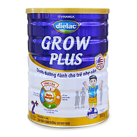 HỘP SỮA BỘT VINAMILK DIELAC GROW PLUS (XANH) 2+ 900G (CHO TRẺ TỪ 2 - 10 TUỔI)