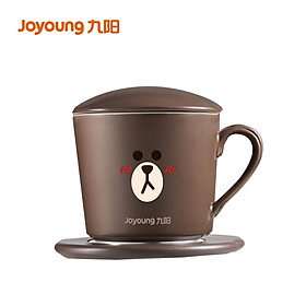 Joyoung LINE heating and warming coaster set TEATea813-A3 55℃ constant temperature mini portable three colors optional (warming coaster*1+cup*1+spoon*1+power cord*1)