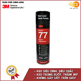 Keo phun xịt đa chức năng 3M Super 77 