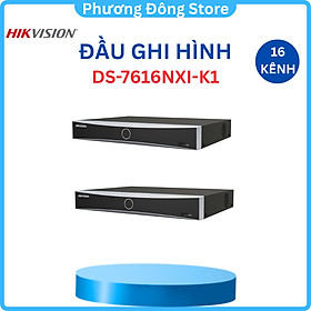 Mua Đầu ghi camera IP 16 kênh HIKVISION DS-7616NXI-K1 Ultra HD 4K 12MP AI nhận diện khuôn mặt - Hàng chính hãng