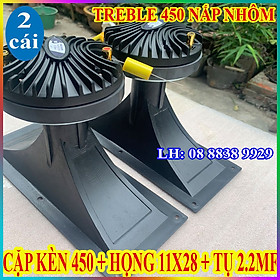 Mua CẶP LOA TREBLE KÈN 450 RCF TIẾNG NHUYỄN MỊN NẮP NHÔM HÀNG NHẬP KHẨU + HỌNG 11x28+ TỤ SỊN - GIÁ 2 CÁI
