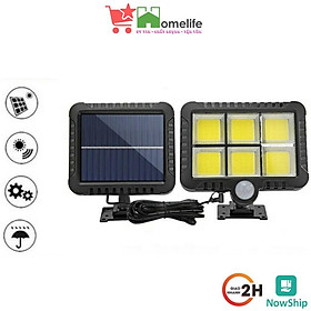 Mua Đèn Led Năng Lượng Mặt Trời 120 Led Cob - Cảm Biến Chuyển Động  Pin Tách Rời 3 Chế Độ Sáng Tiện Lợi