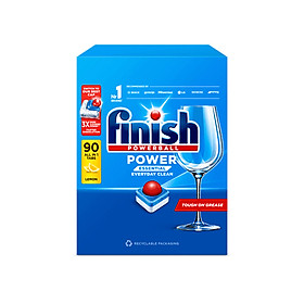 Viên rửa chén bát Finish Powerball Đức hộp 90 viên