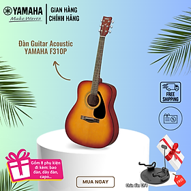 Bộ đàn Guitar Acoustic YAMAHA F310P gồm 8 chi tiết - Trọn bộ bạn cần cho người mới bắt đầu chơi đàn, sản phẩm chính hãng