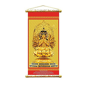 Mua Tranh Phật Adida  Phật Thích Ca  Quan Âm  Tam thánh treo tường và dán tường