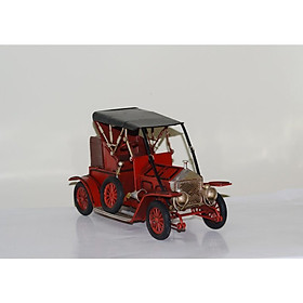 Mô hình xe hơi cổ Châu Âu kim loại trưng bày/ Vintage Metal Car Handmade Decoration (1810D-1144)