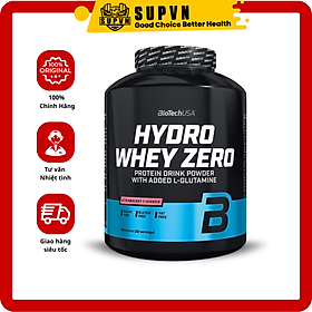 Hydro Whey Zero BioTech USA (82 serving - 4lbs) - Sữa tăng cơ bắp Whey Protein Hydrolyzed