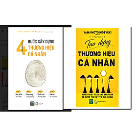 [Download Sách] Combo Tạo Dựng Thương Hiệu Cá Nhân+4 BƯỚC XÂY DỰNG THƯƠNG HIỆU CÁ NHÂN