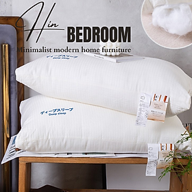 Mua Gối Lông Vũ Nhân Tạo  Hin Home Bedding Cao Cấp Gối Nhật Bản Gối Khách Sạn 50x70cm