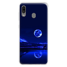 Ốp Lưng Dẻo Cho Điện Thoại Samsung Galaxy A30 - 0269 MOON02