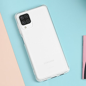 Ốp lưng dẻo trong suốt TPU loại tốt dành cho Samsung A12