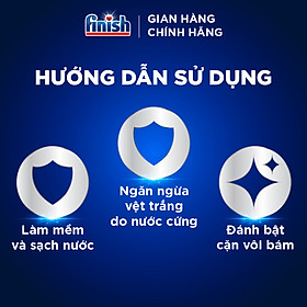 Muối Rửa Chén Bát Finish Salt - Bịch 1KG