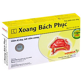 Thực Phẩm Chức Năng XOANG BÁCH PHỤC - Giảm Dị Ứng, Bớt Viêm Xoang