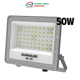 Đèn Pha led ECO Sunhouse 50W SHE-LECPL01 Sử dụng Chip LED ,Tuổi thọ 25.000 giờ