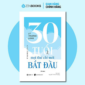 Sách - 30 tuổi, mọi thứ chỉ mới bắt đầu