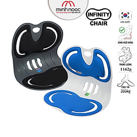 [Hàng chính hãng] Combo 2 Ghế chỉnh dáng ngồi đúng Infinity Pit Chair - Hàn Quốc. Ghế rộng phù hợp Nam, Nữ cân nặng từ 45 - 75kg. Sản phẩm nhiều màu, nhiều lựa chọn Combo cho gia đình.