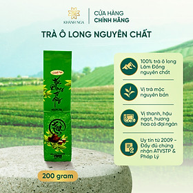 Trà Oolong Tứ Quý Khánh Nga Dạng Hộp 150Gram Hoặc Gói 200Gram
