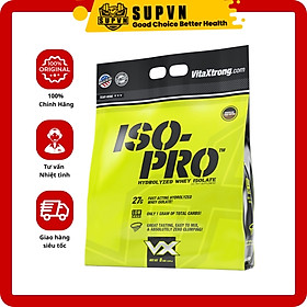 Iso Pro 8lbs Dòng Whey Protein 100% Hydrolyzed 0 Đường Tinh Khiết Từ Vitaxtrong