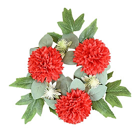 Candle  Wreath Garland for Christmas Ornaments Home Wedding Centerpieces