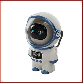 Loa Bluetooth Phi Hành Gia Đẹp mắt có đồng hồ báo thức tích hợp Astronaut AI Clock Speaker - âm thanh sống động 