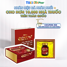 Viên uống tăng cường sức khoẻ Đông Trùng Hạ Thảo Yến Huyết hỗ trợ tăng cường sức khoẻ giảm mệt mỏi Hộp 30 viên Tâm An Pharma